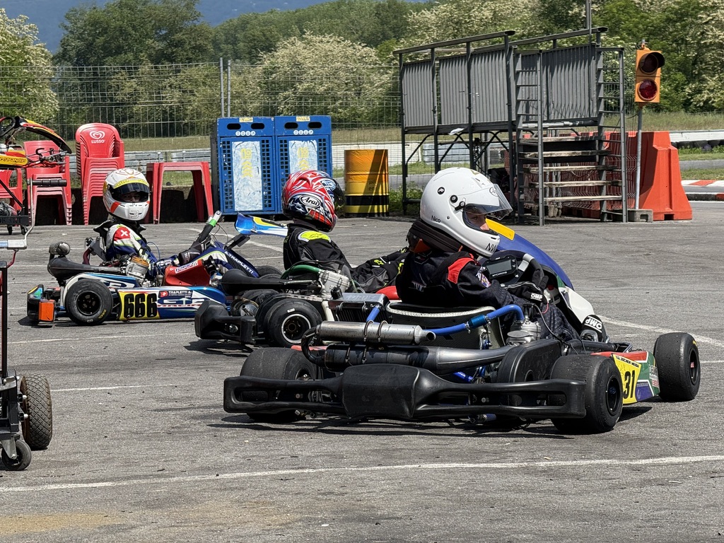 Kart Startaufstellung